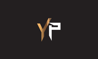 Fototapeta na wymiar YP, PY , Y ,P , Abstract Letters Logo Monogram