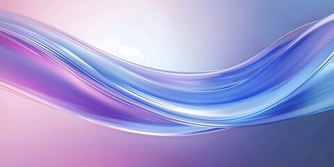 Modern colorful blue and purple ripples, soft satin, gauze-like ripples