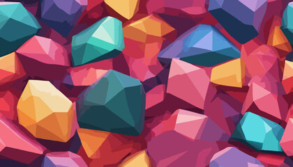 Geometrisches Dreiecks - Dekor. Abstrakter Hintergrund, Banner, Illustration.