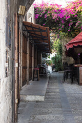 Jbeil old streets north of Beirut, Lebanon