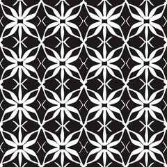 seamless pattern with flowers, symmetrical tiled and beautiful, very fashion
