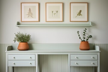 Mint and Terracotta Bliss: Cottagecore Nursery Spaces