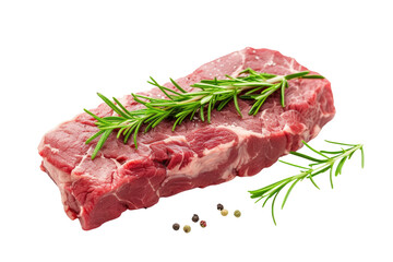 Tender Sirloin Portions on Transparent Background, PNG