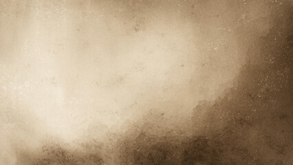 Earth texture background mixed with dust and grainy effects with a tan brown gradient. For...
