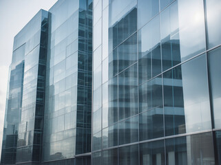 Transparency in Architecture, The Modern Elegance of a Glass-Walled Business Office Building