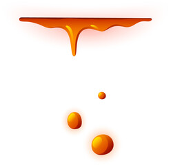 Falling Lava Drop © klyaksun