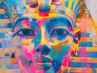 Machine learning and biotech light up Ancient Egypt in bright pastels enchantment shields against extortion-hq-width-4800px