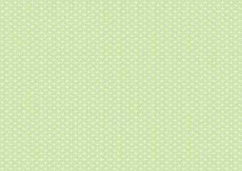 日本の伝統紋様 紗綾形、卍崩しのシームレスパターン 緑