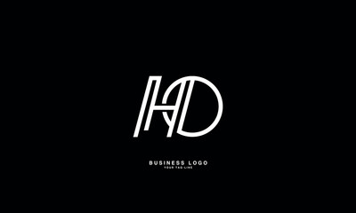 HO, OH, H, O, Abstract Letters Logo Monogram