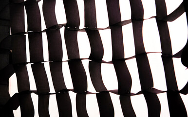 honeycomb softbox close-up. studio lighting for photography. close up