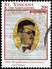 Publication of 'Ulysses' by James Joyce celebrated on postage stamp