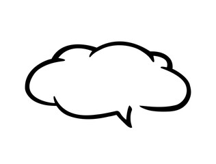 Vector Comics Speech Bubble Explosion