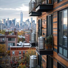 Urban Apartment with Rainwater Harvesting System

