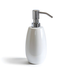 Obraz premium Soap dispenser mock up isolated on White Background