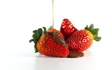 erdbeer, obst, frisch, vitamin, gesundheit