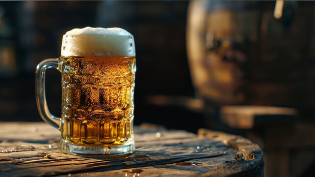 Caneco Stein de cerveja gelada