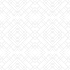 Seamless gray diamond pattern made from straight lines to create fabric and wallpaper. Geometric shapes in trendy retro style for room decoration.