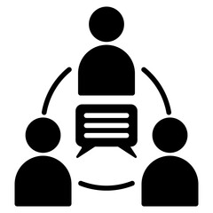 Fototapeta premium Group Icon