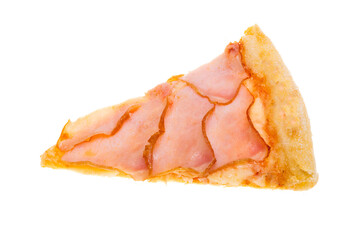 slice of pizza isolated