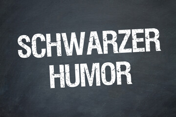 Obraz premium schwarzer Humor 