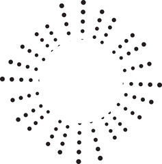 Vintage Sunbursts in Different Shapes. Trendy Hand Drawn Retro Bursting Rays Design Elements. Hipster Vector illustration