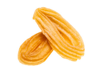 Spanish Churros deep fried isolated