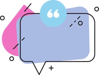 Quote box frame, . Quote box icon. Texting quote boxes. Blank template quote text info design boxes quotation bubble blog quotes symbols. Creative vector banner illustration