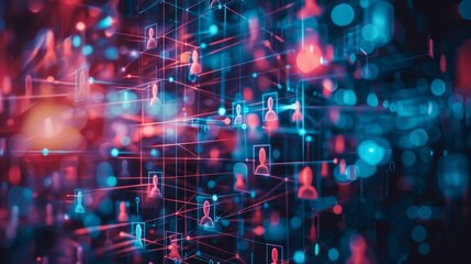 Virtual networking events connecting professionals from different industries