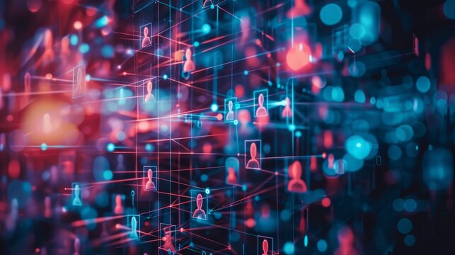 Virtual networking events connecting professionals from different industries