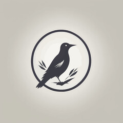 Bird logo Cartoon Design Very Cool