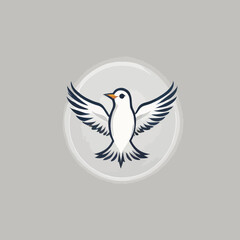 Bird logo Cartoon Design Very Cool