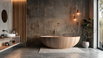 new bathroom with modern design