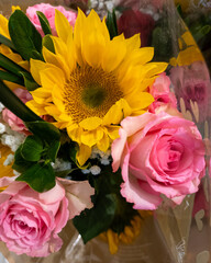 A bouquet of flowers 