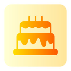 cake gradient icon