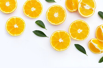 Fresh orange fruit, high vitamin c