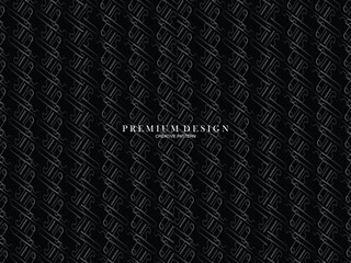 Black metal texture steel background. Perforated metal sheet. Premium dark background.