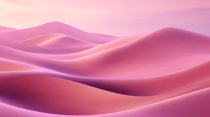 Fototapeten Abstract pastel desert landscape. © Rassamee
