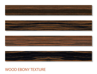 Ebony wood, can be used as background, wood grain texture