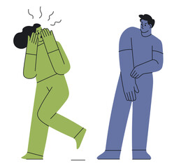 Expressive Vector People Illustration