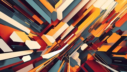 abstract background with notes