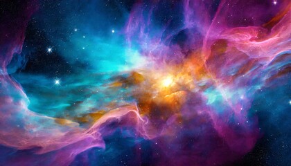 Fototapeta na wymiar space nebula space