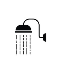 shower icon, vector best flat icon.