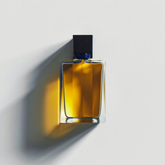 bottle of perfume mockup