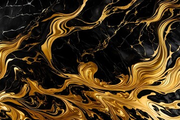Gold abstract black marble background art paint pattern ink texture watercolor white fluid wall. Abstract liquid gold design luxury wallpaper nature black brush oil modern paper splash painting water