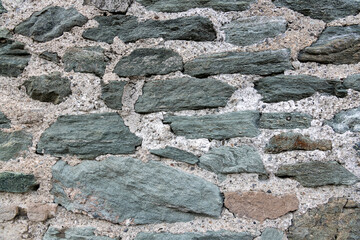 Stone wall background, texture, Italy