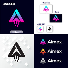 Concept : Aimex - Logo Design (Unused )