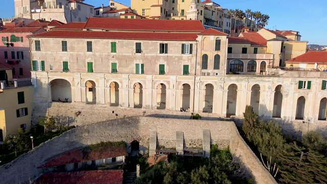 Town of Porto Maurizio in the province of Imperia on the Ligurian coast