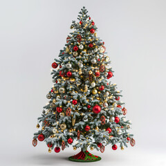 decorated christmas tree