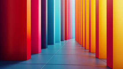 colorful background of stripes