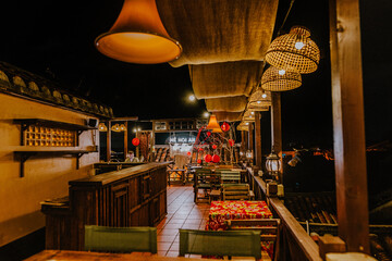 interior of the restaurant